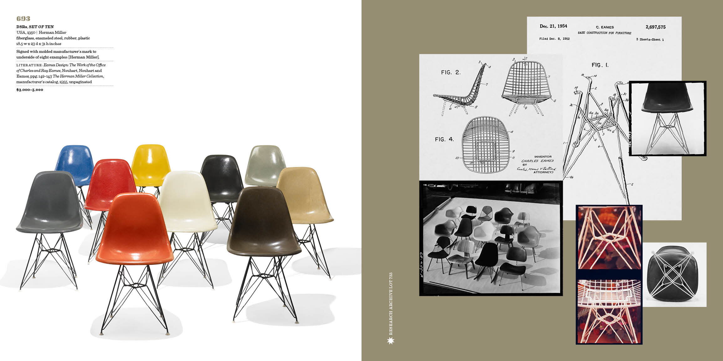 View or download the Eames Auction catalog. | Wright: Auctions of 