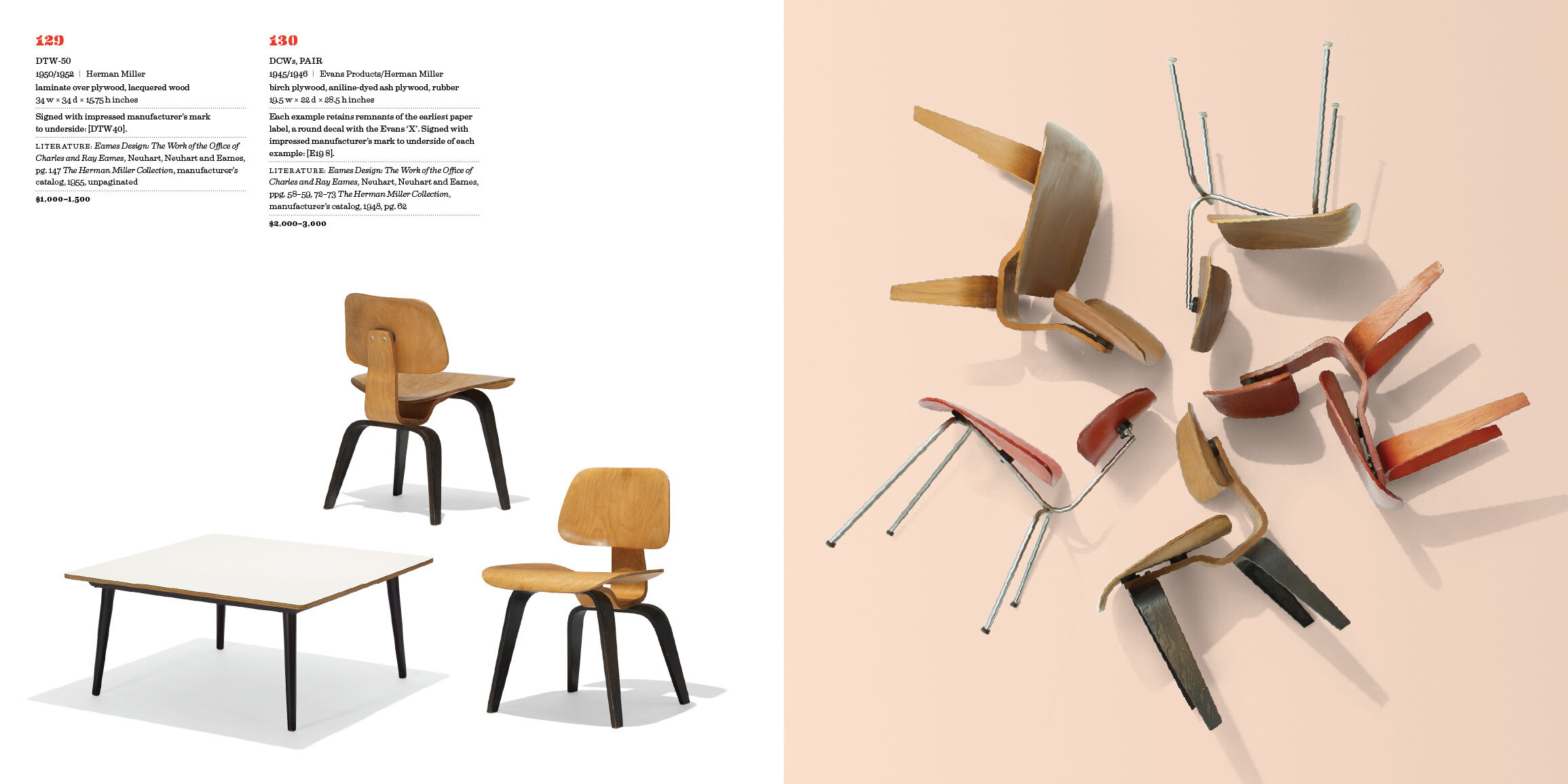 View or download the Eames Design: The JF Chen Collection catalog 