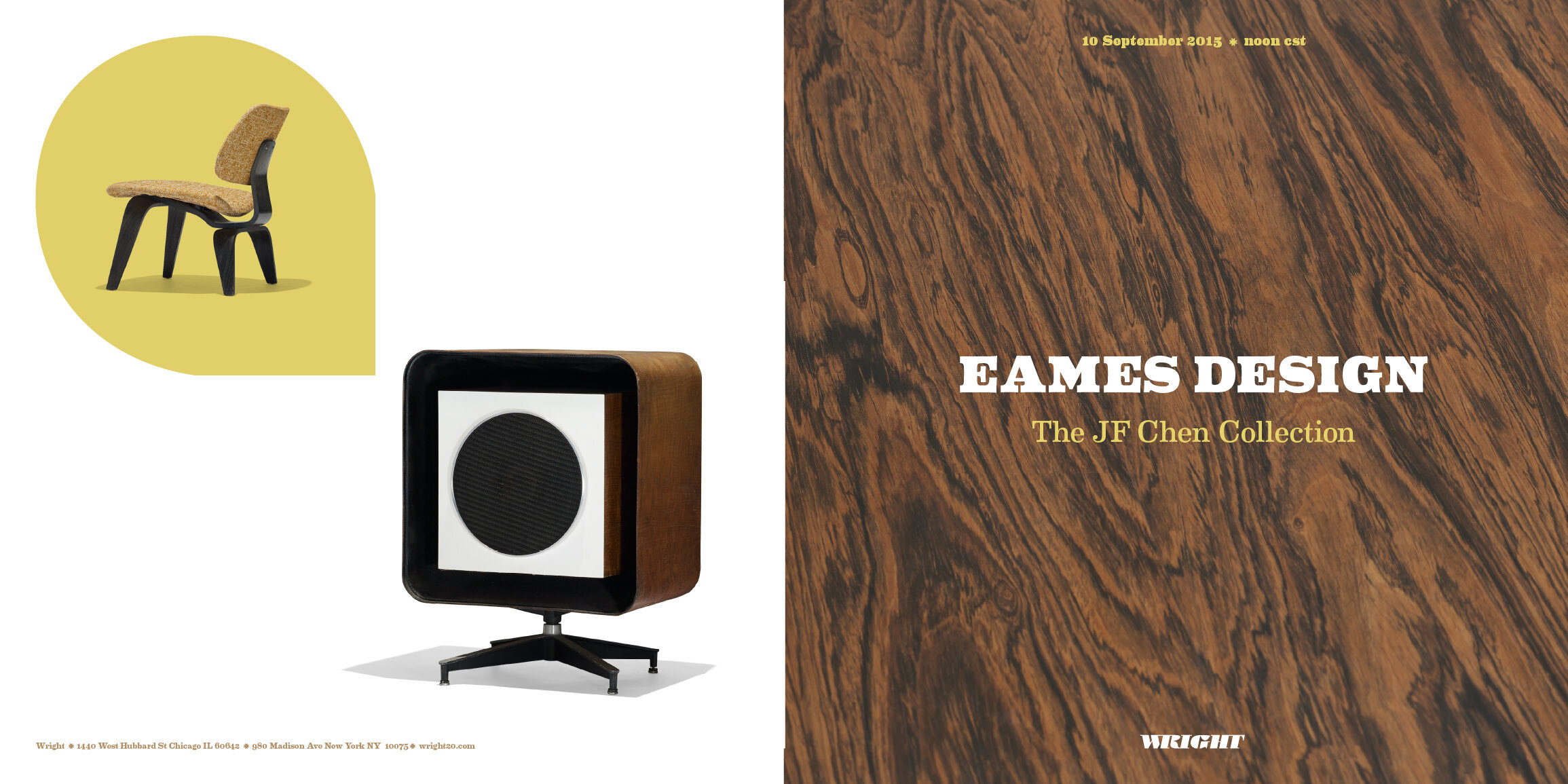 View or download the Eames Design: The JF Chen Collection catalog