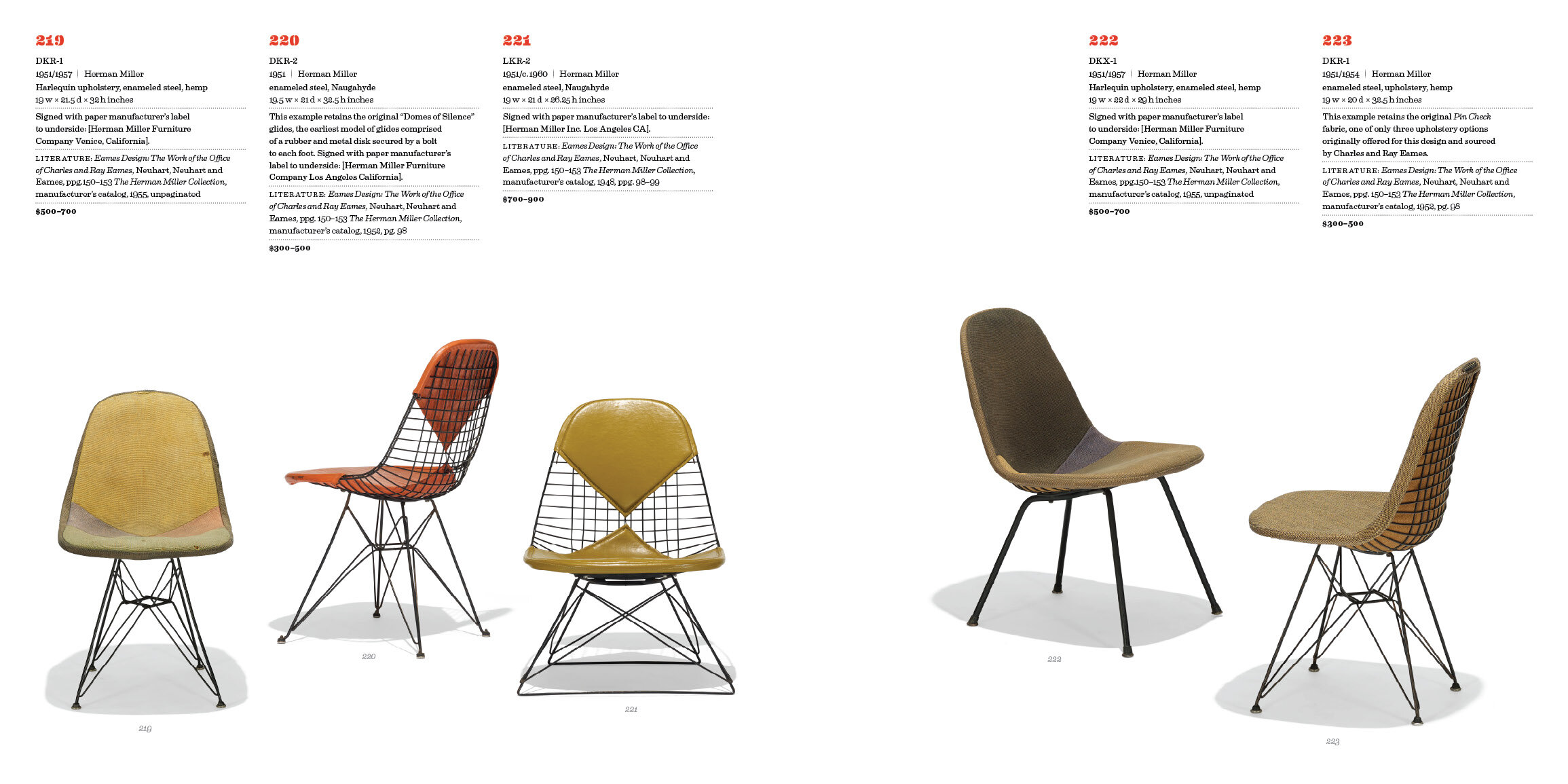 View or download the Eames Design: The JF Chen Collection catalog 