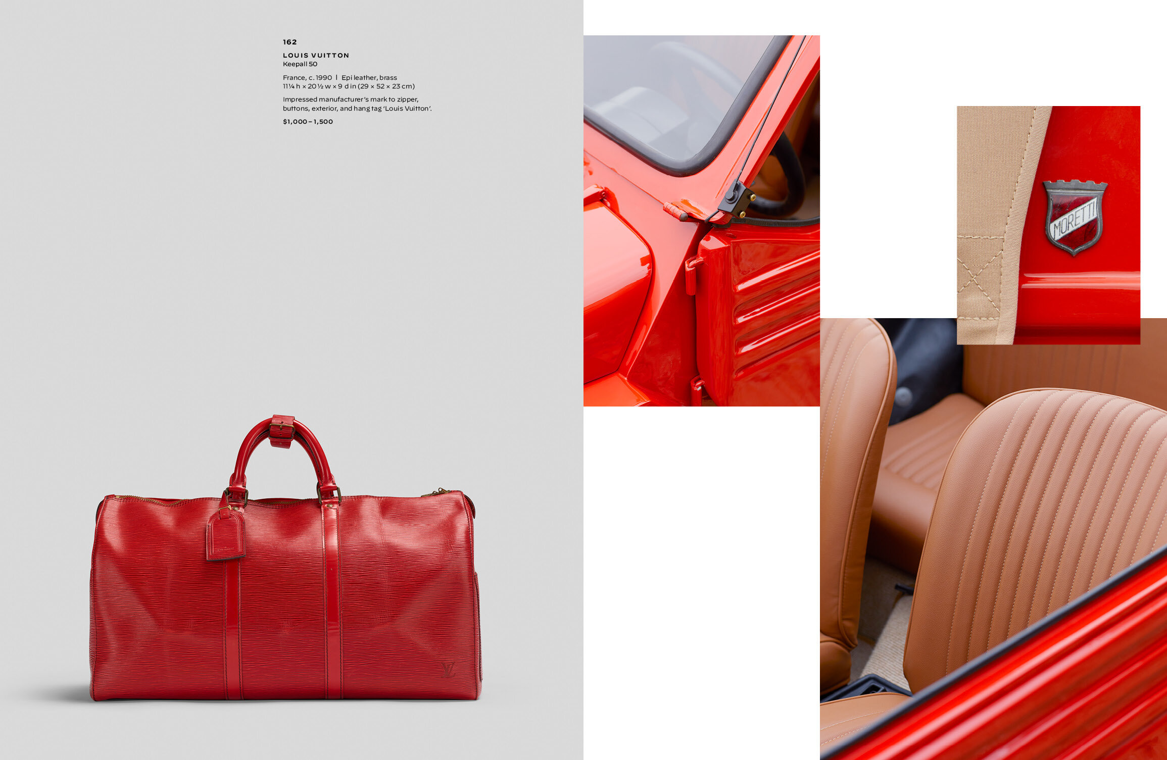 Louis Vuitton Handbags 1990s Print Advertisement Ad 1999 Epi Leather