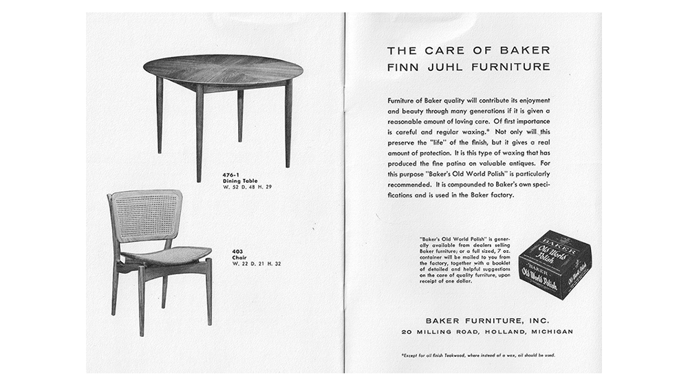 215: FINN JUHL, cabinet, pair