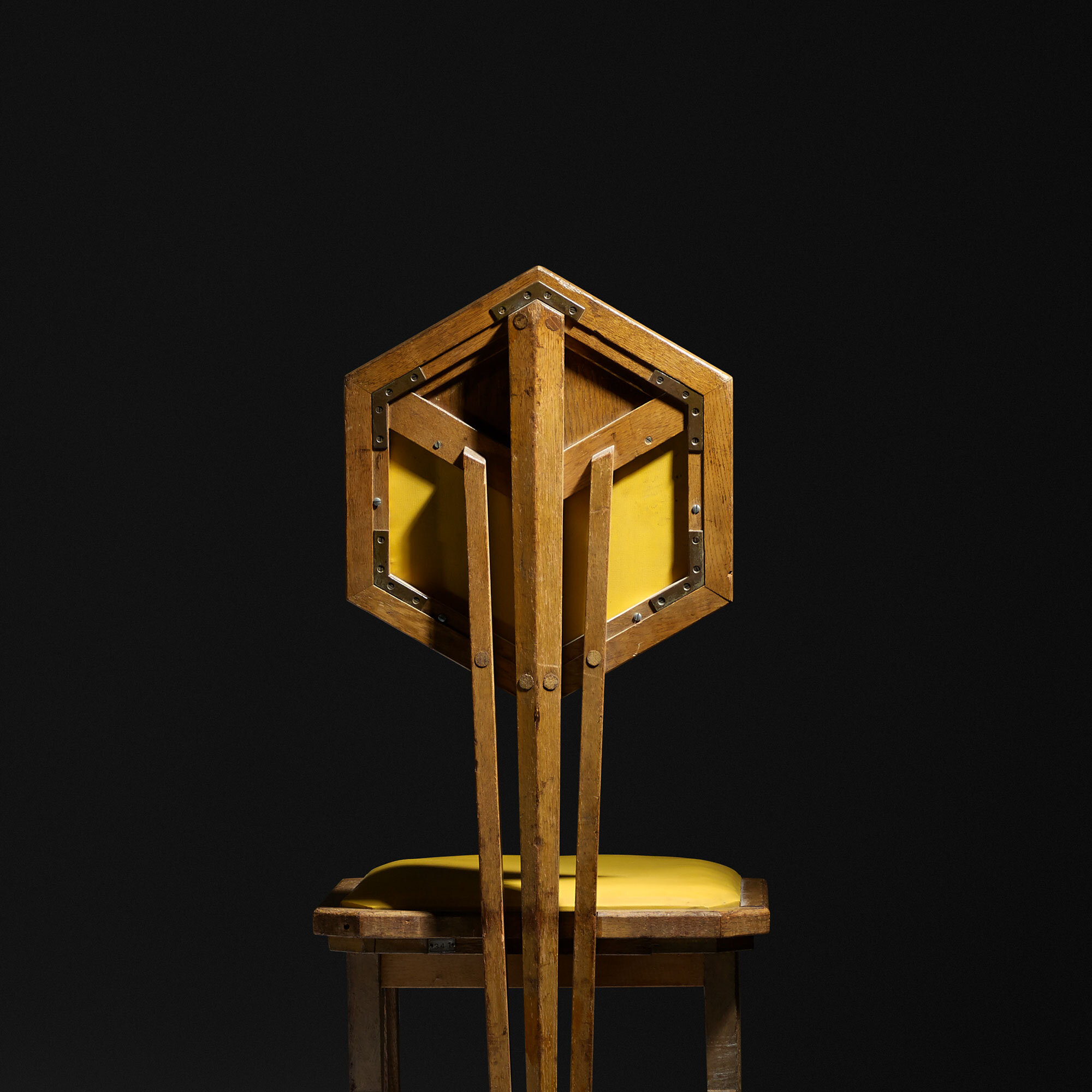 Frank Lloyd Chair for Imperial Hotel