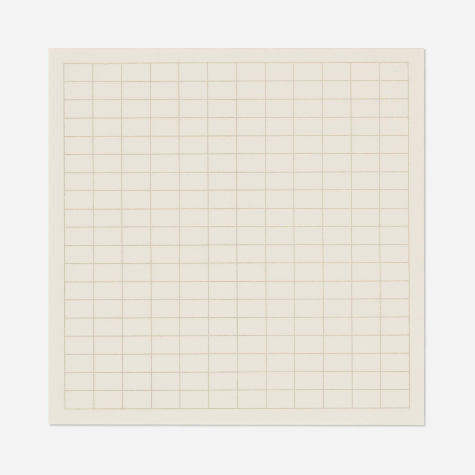 114: AGNES MARTIN, Untitled (from On a Clear Day) < 20|21 Art: The 