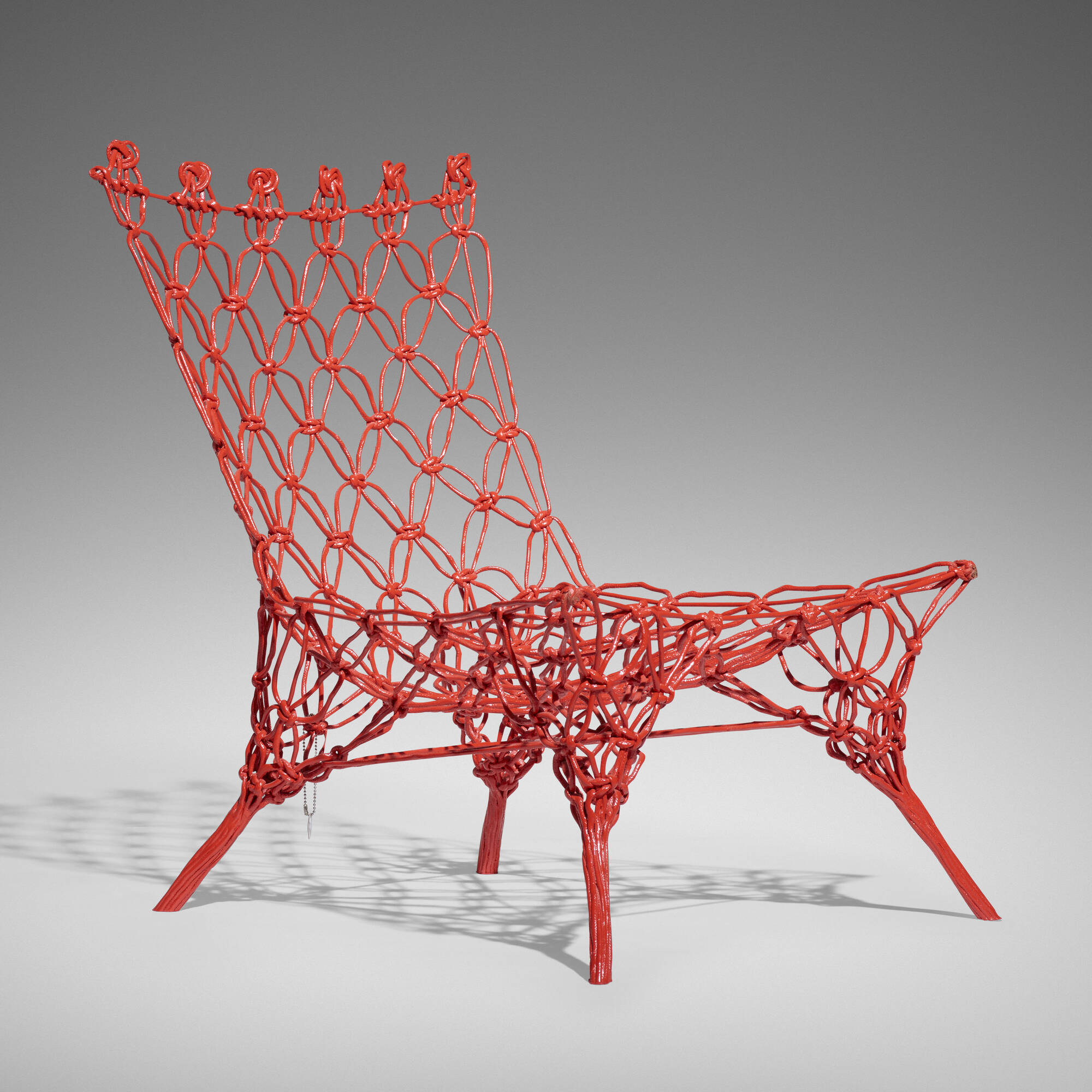 Cappellini Limited Edition Red Knotted Chair by Marcel Wanders – Modern  Resale