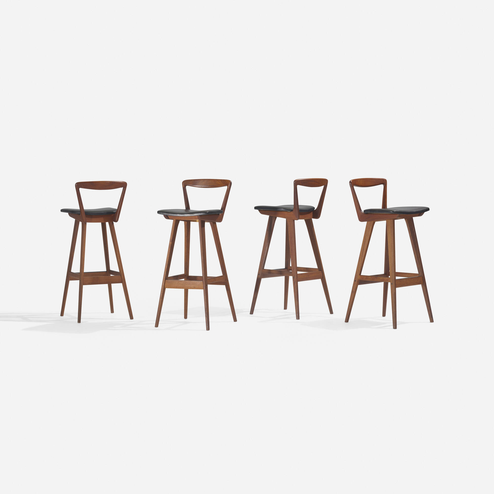 121: HENRY ROSENGREN HANSEN, stools, set of four < Scandinavian Design, 3  November 2016 < Auctions | Wright: Auctions of Art and Design