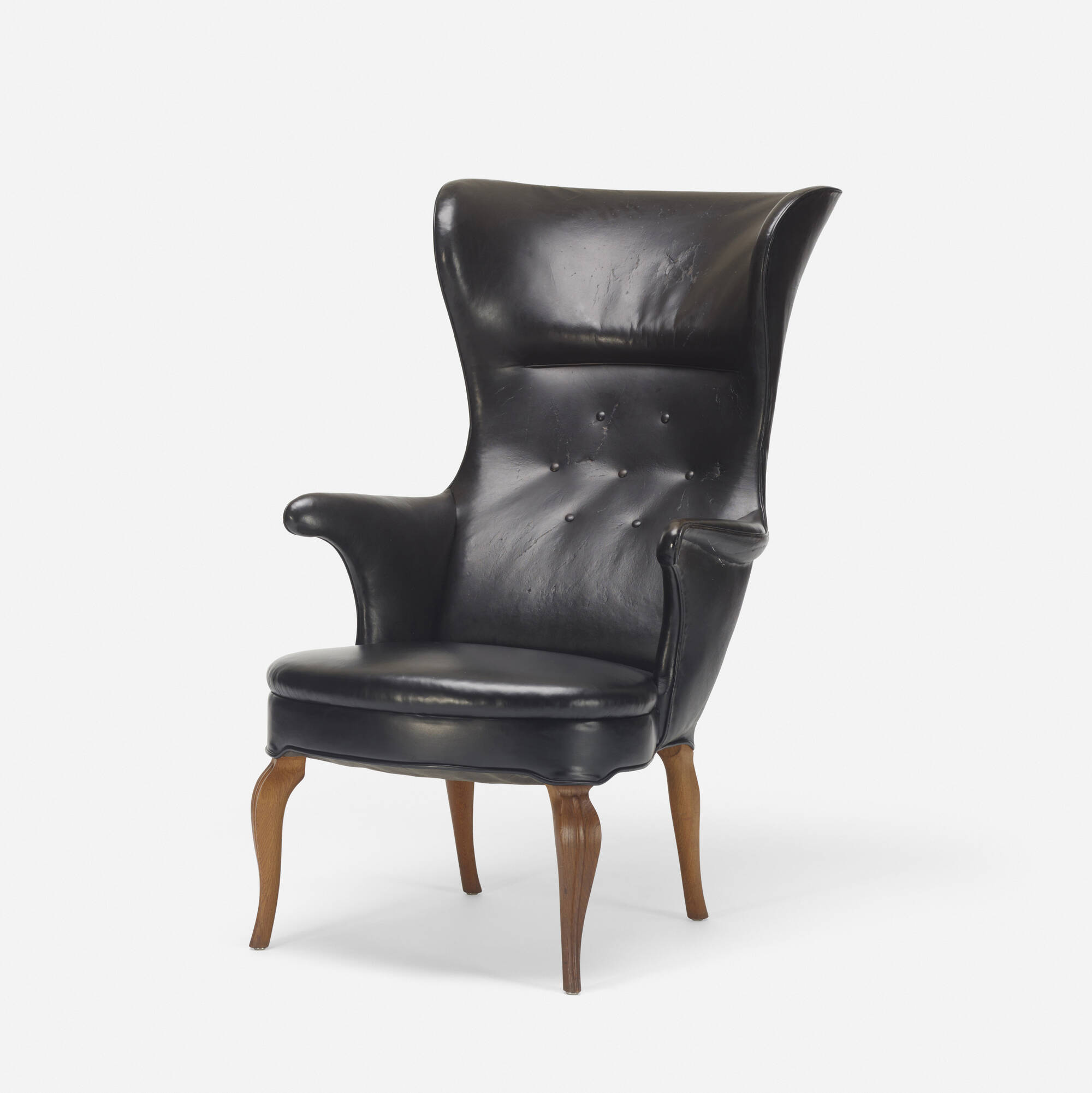 frits henningsen wingback chair