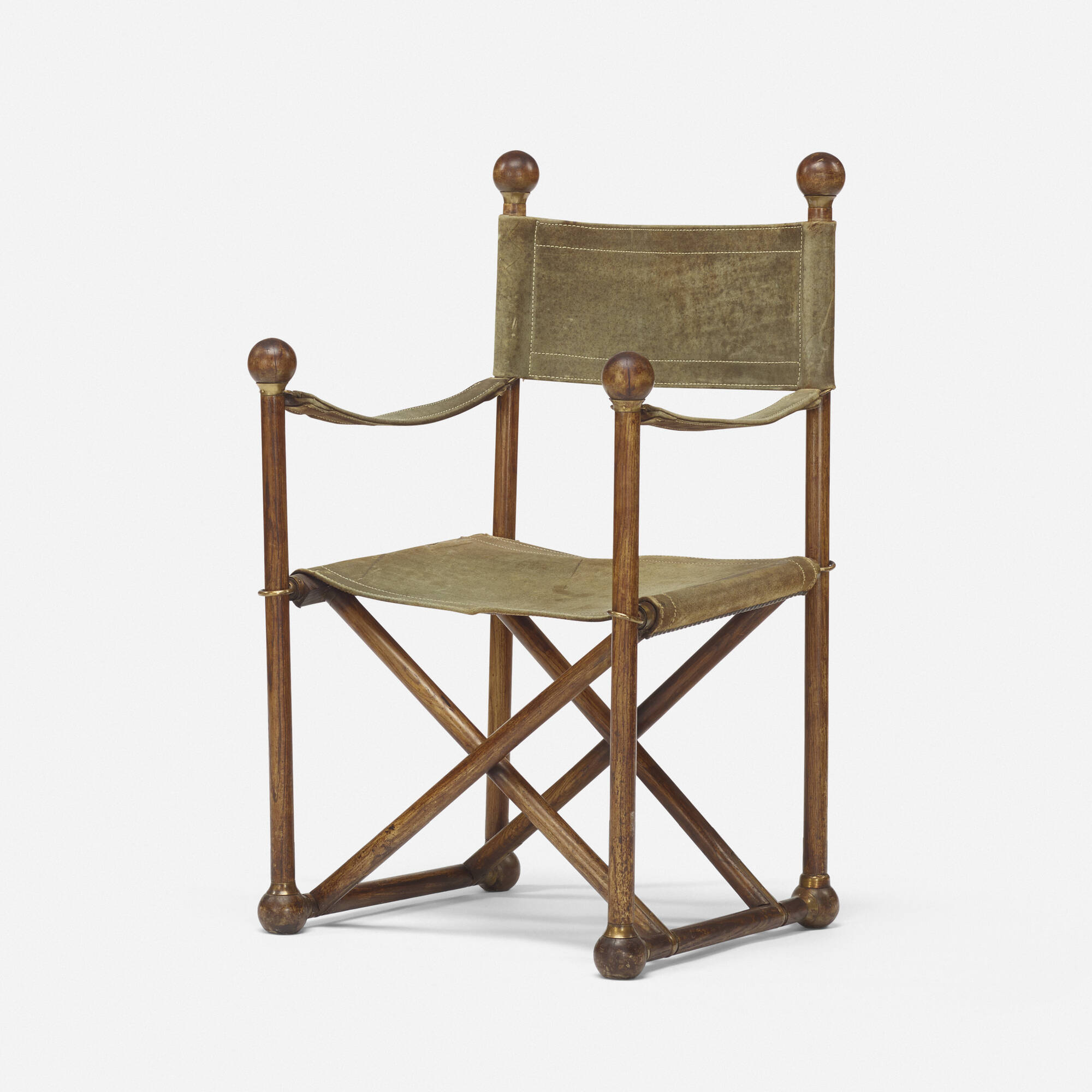 167 French Campaign Style Folding Chair Architectural