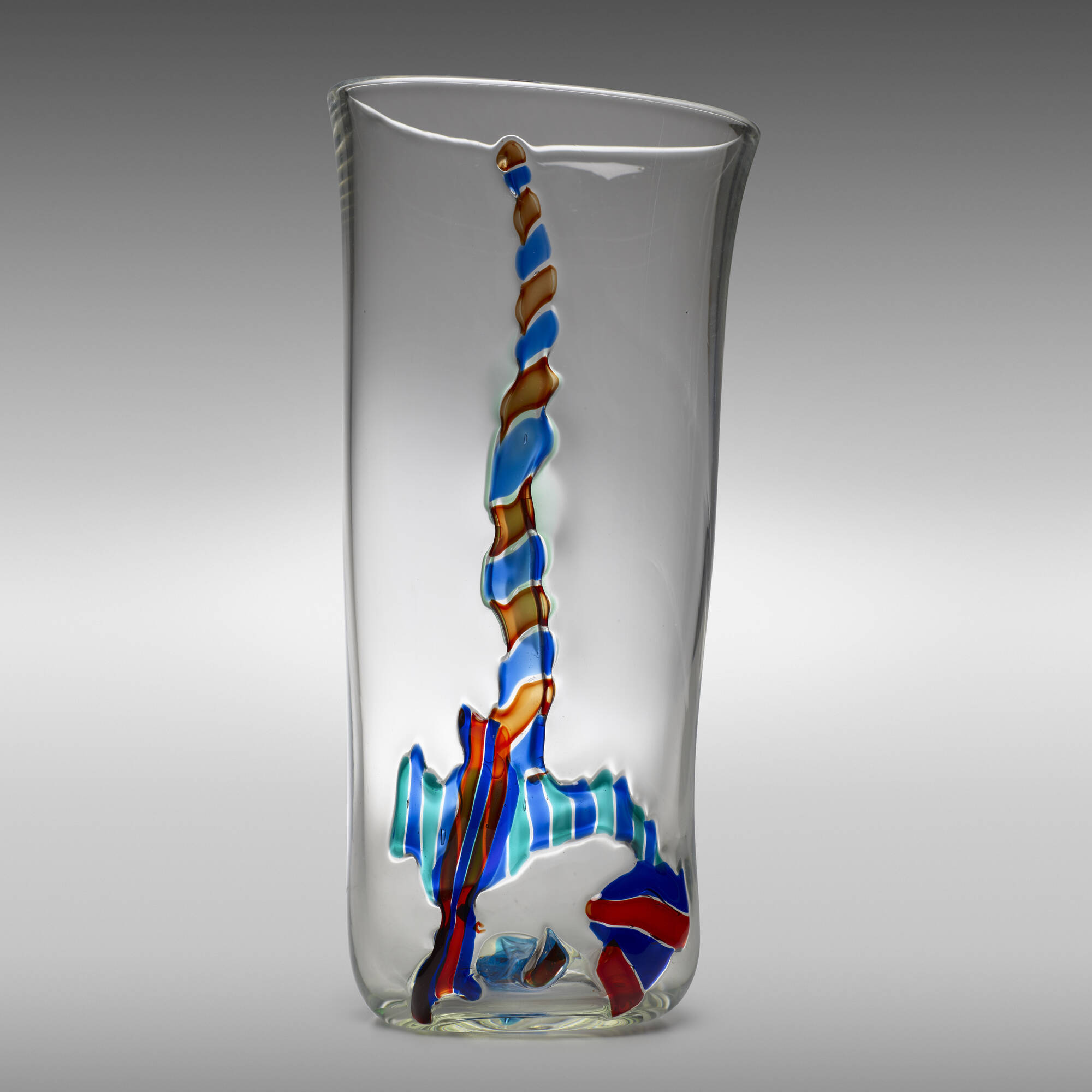 Watch How a Master Glass Blower Makes Huge Abstract Vases