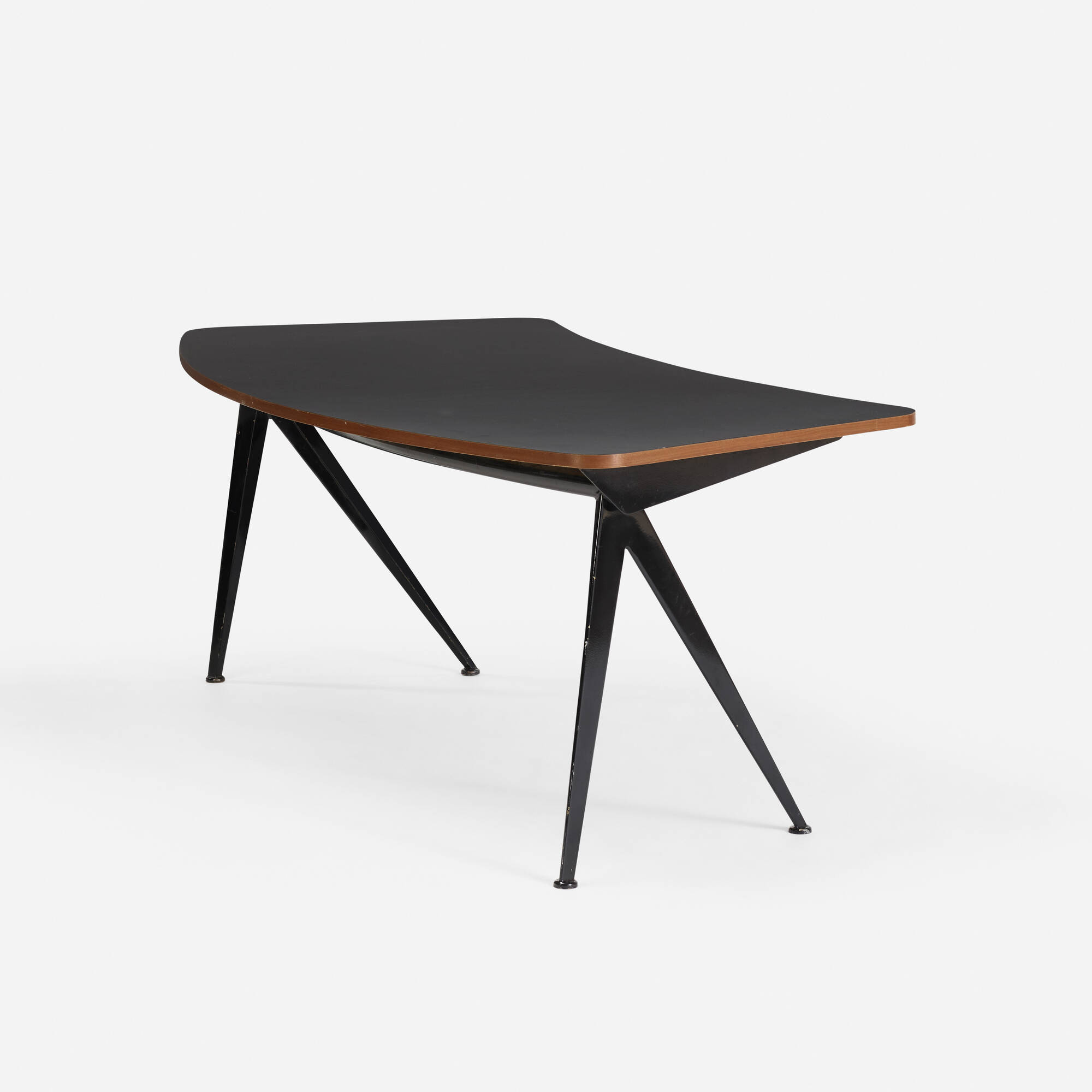 175 JEAN PROUVÉ, Curved Compas table