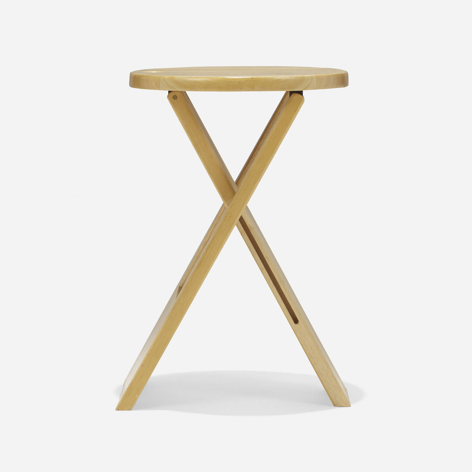 185: ROGER TALLON, TS folding stool < A Seat for One: Historical