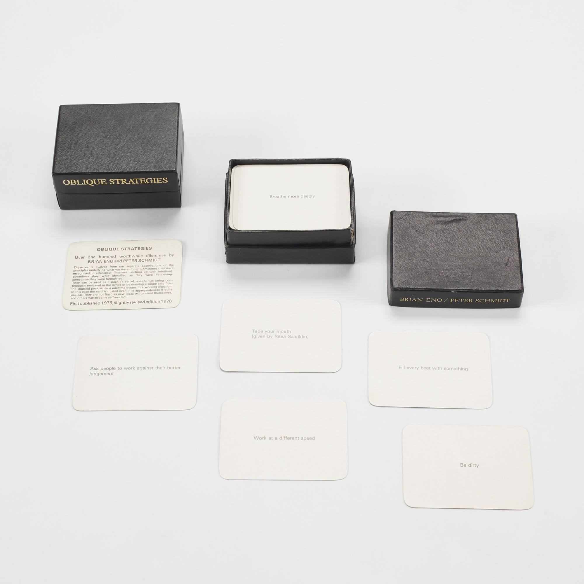 oblique strategies for sale