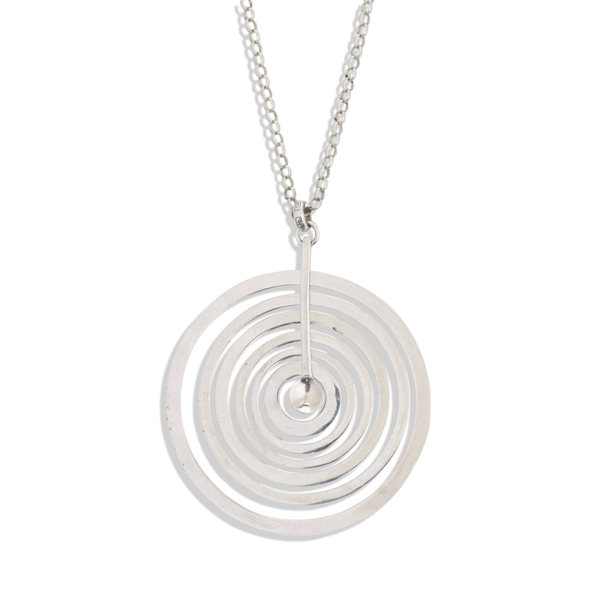 201: TAPIO WIRKKALA, Hopeakuu (Silver Moon) pendant necklace < A Century of  Luxury & Design, 22 July 2020 < Auctions | Wright: Auctions of Art and  Design