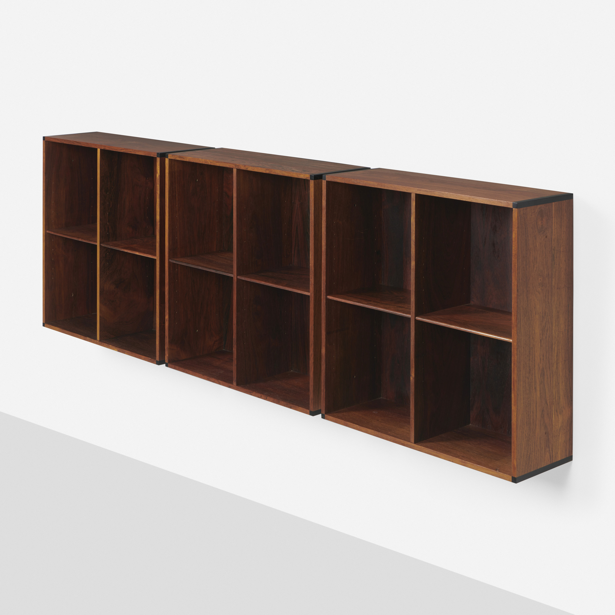216 1 Scandinavian Design April 2023 Aksel Kjersgaard Wall Mounted Bookcases Set Of Three  Wright Auction ?t=1685119358