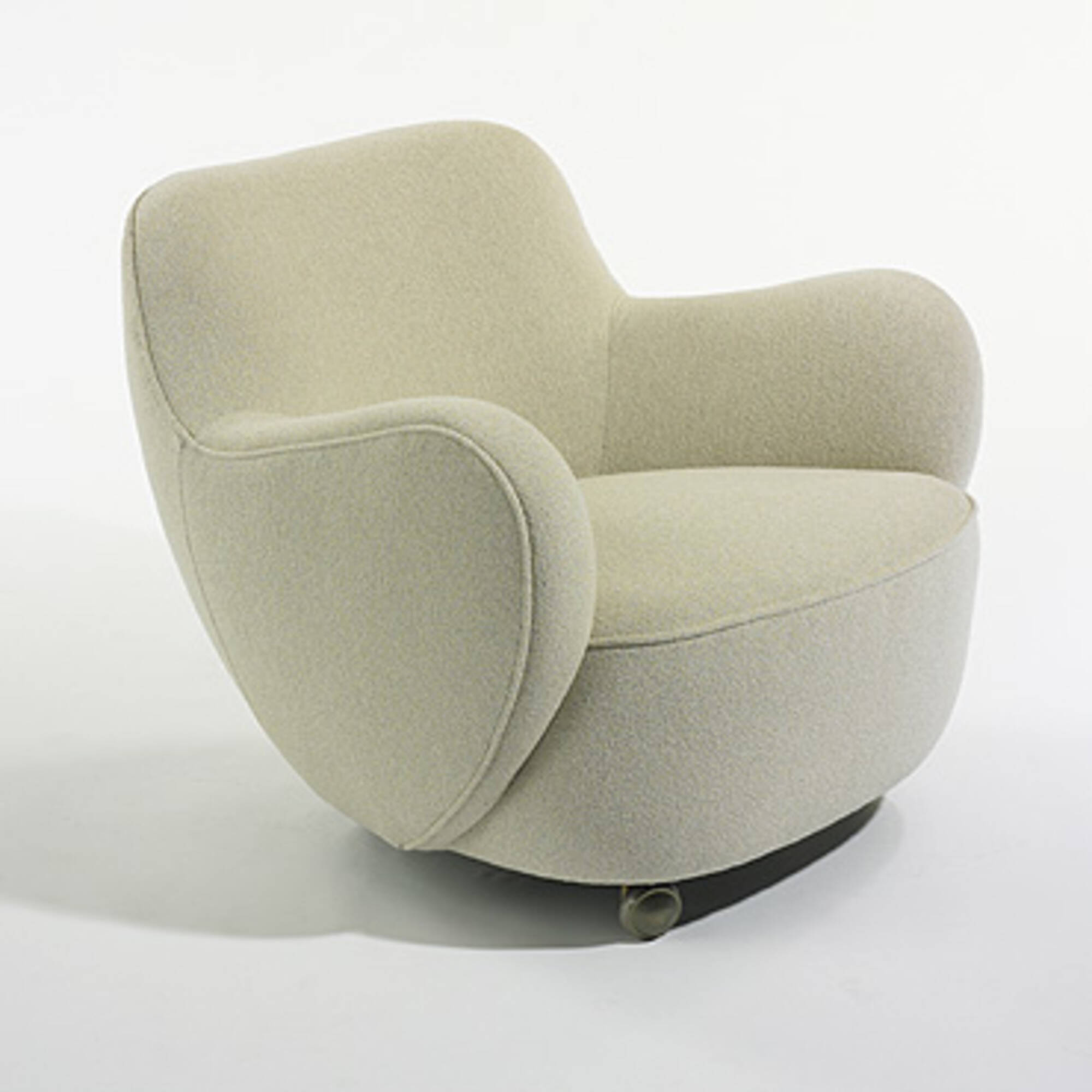 237: VLADIMIR KAGAN, Barrel chair, model 100A