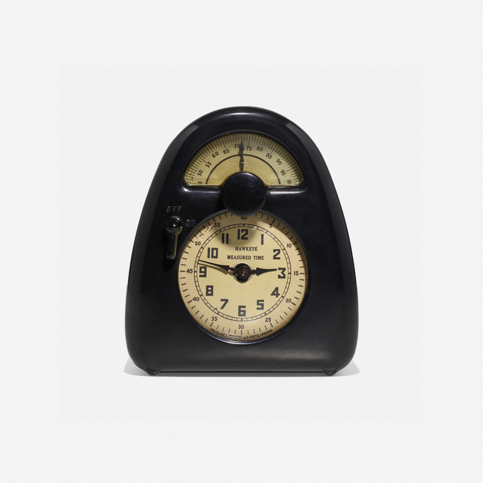 Isamu Noguchi Hawkeye Clock & Kitchen Timer