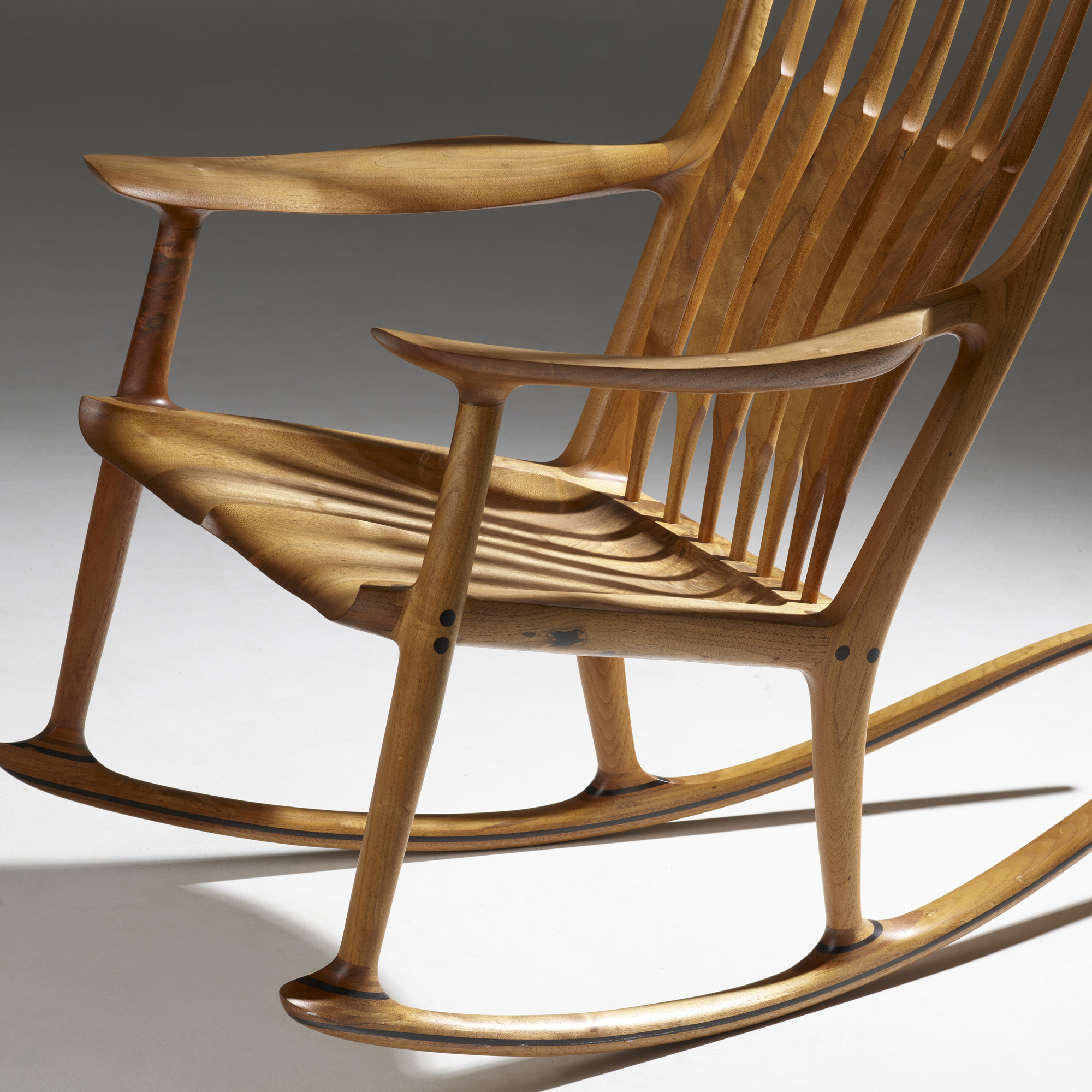 310 SAM MALOOF Rocking chair Design 30 March 2023 Auctions Wright Auctions of Art and Design