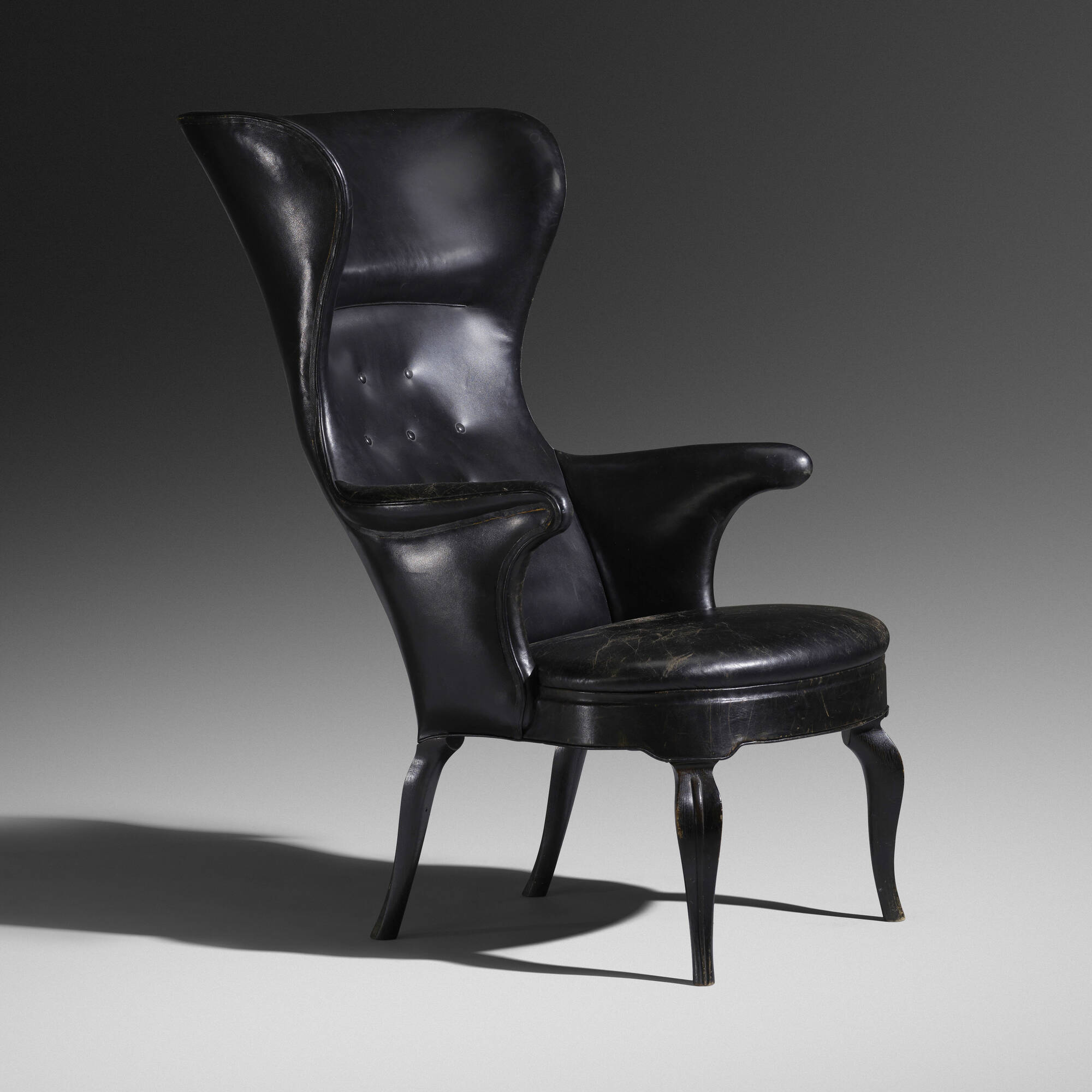 frits henningsen wingback chair