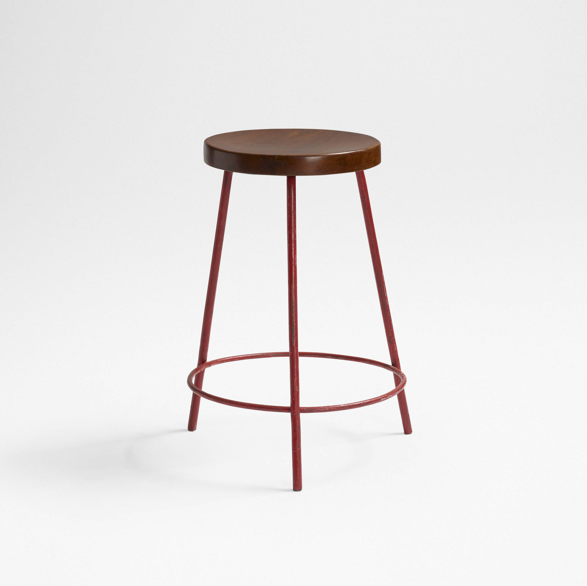 334 PIERRE JEANNERET, stool from Chandigarh