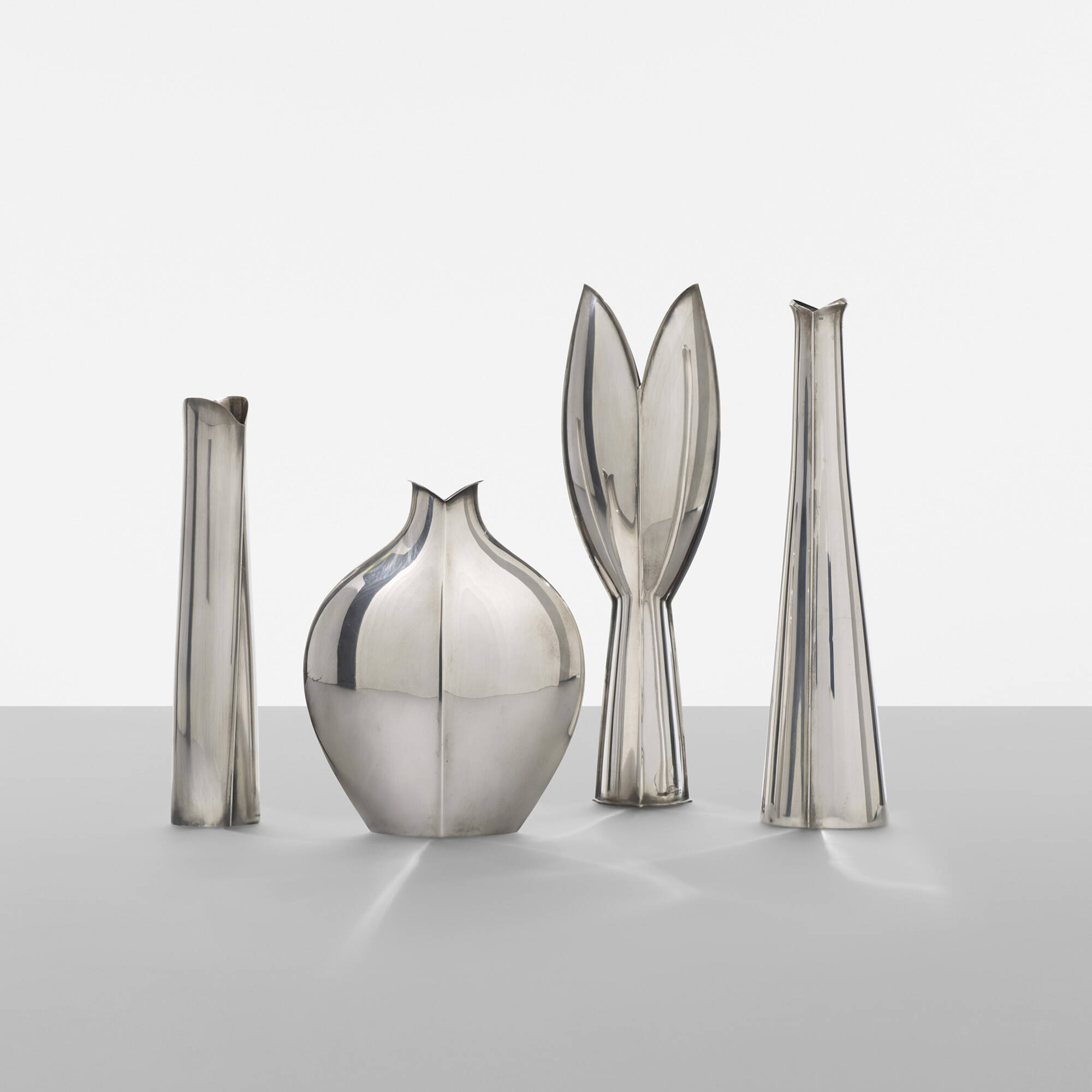 341: TAPIO WIRKKALA, vases, set of four < Scandinavian Design, 14 November  2013 < Auctions | Wright: Auctions of Art and Design