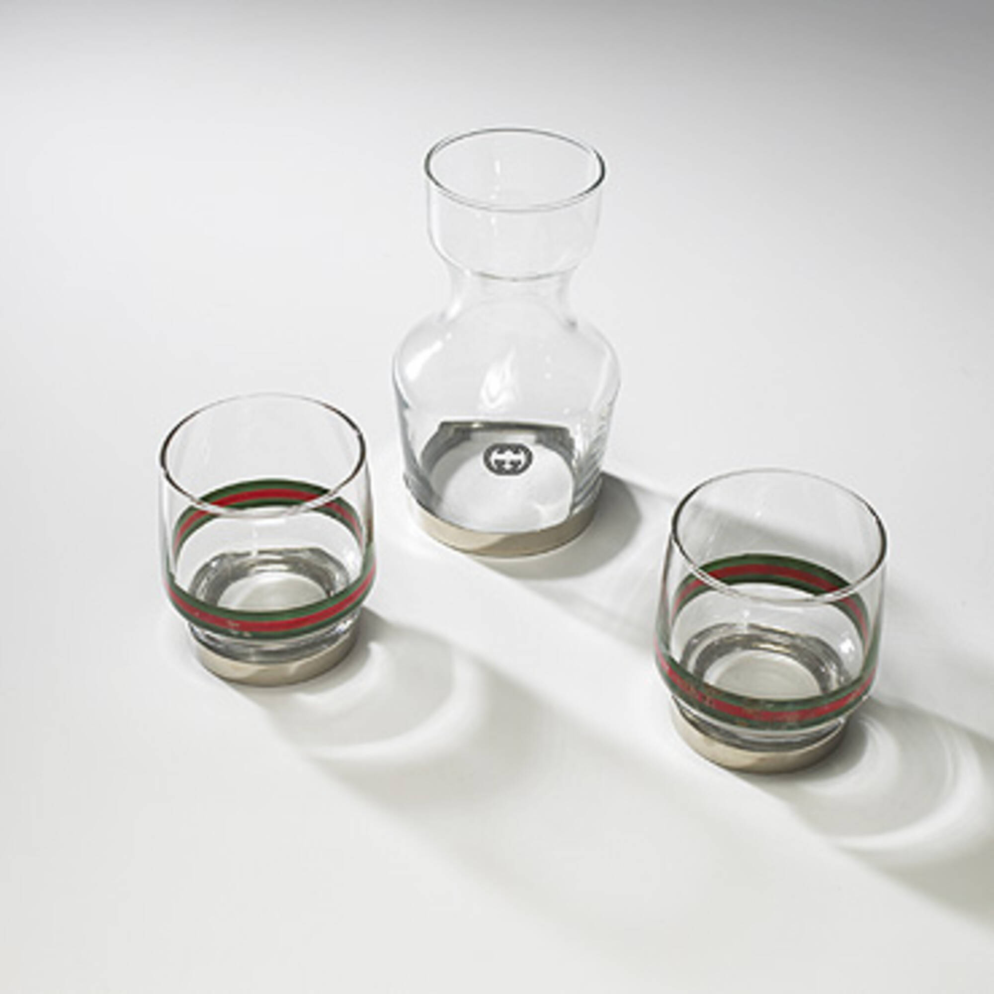 539: GUCCI, water pitcher and pair of glasses < Mass Modern, 23 June 2007 <  Auctions | Wright: Auctions of Art and Design